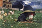 Luigi Nono First Rain oil painting on canvas